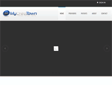 Tablet Screenshot of mychirotown.com